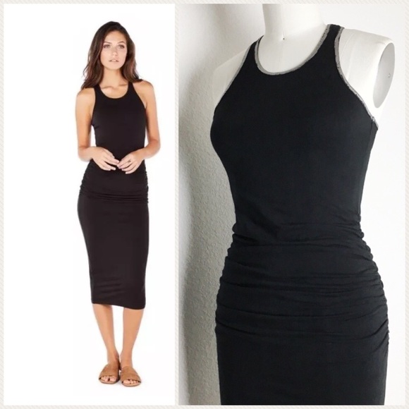 michael stars racerback midi dress
